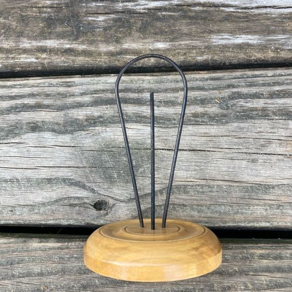 VINTAGE GANTZLER MEMO NOTE HOLDER OFFICE DECOR ACC - Picture 2 of 5